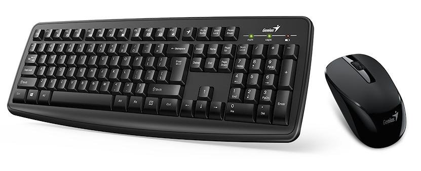 Клавиатура+мышь Genius Smart KM-8100 черная купить,0