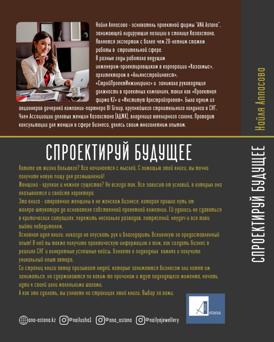Деловая литература Аппасова Н.Т. Спроектируй будущее купить,NaN