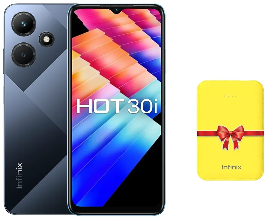 Смартфон Infinix Hot 30i 8/128Gb Mirror Black + подарок купить,NaN