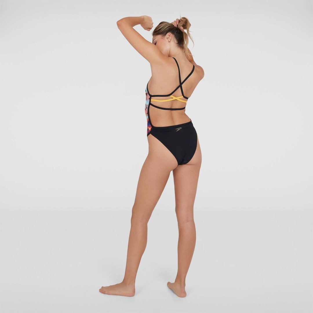 Купальник слитный Speedo мультиколор купить,NaN