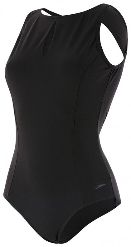 Купальник слитный Speedo черный купить,NaN