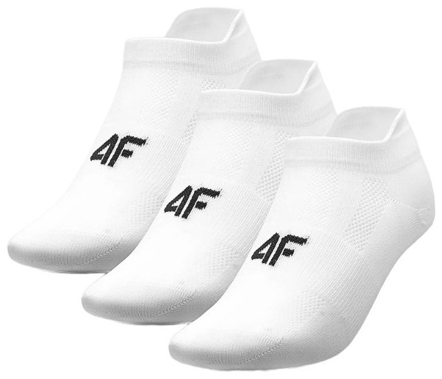 Носки 4F 3 пары белый 39-42 купить,NaN