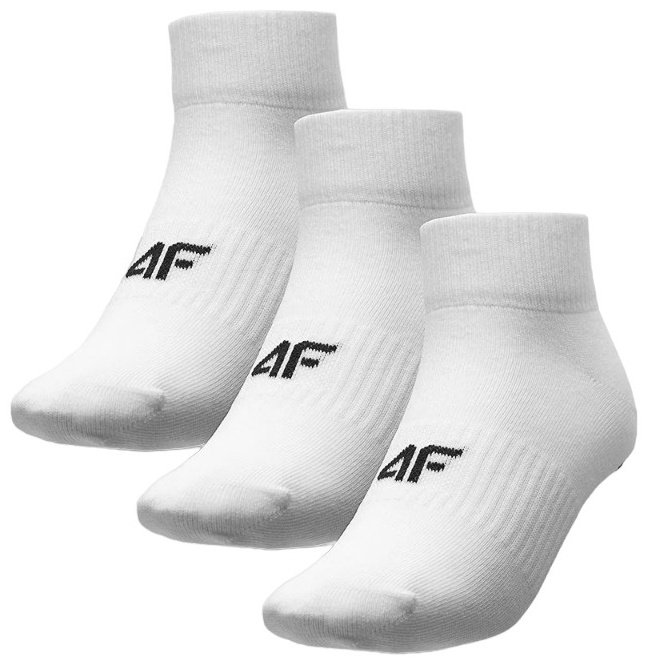 Носки 4F 3 пары белый 39-42 купить,NaN