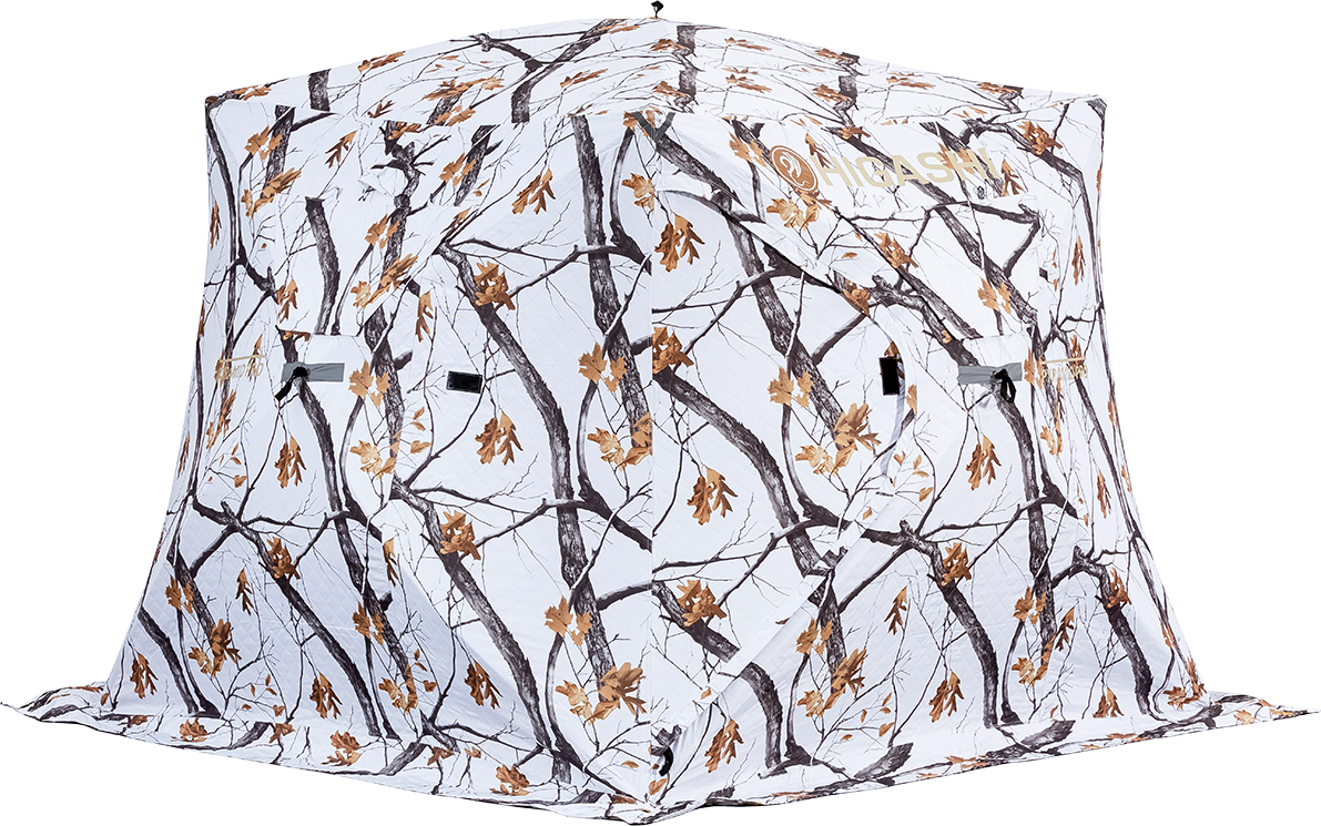 Палатка Higashi Winter Camo Pyramid Pro белая купить,NaN