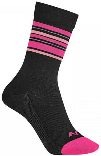 Носки Liv 1 пара черный, розовый XS,S