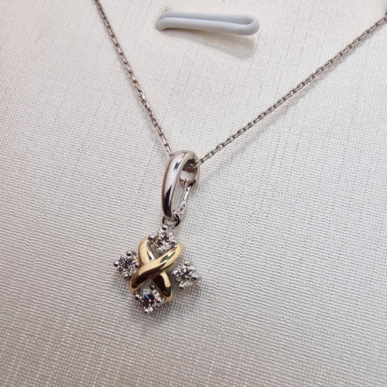 Колье Deimantas 100597321 40см 1гр 0,231ct. купить,NaN