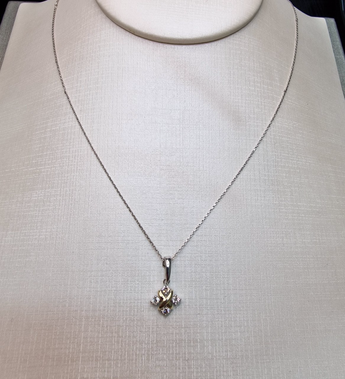 Колье Deimantas 100597321 40см 1гр 0,231ct. купить,NaN