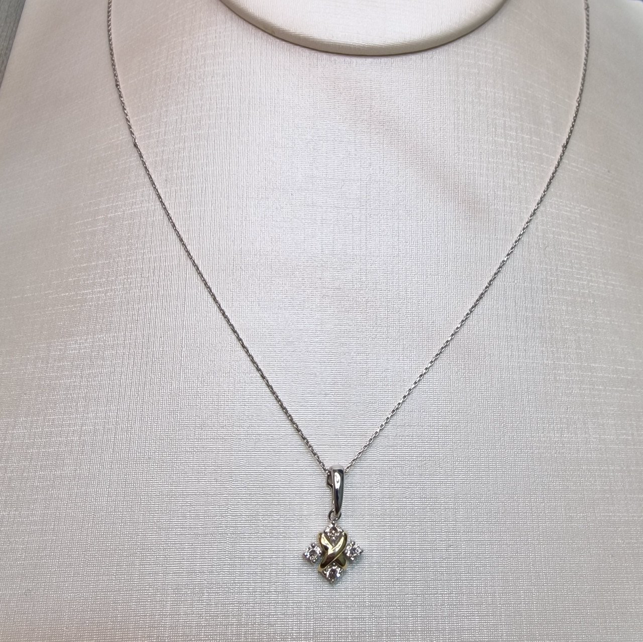 Колье Deimantas 100597321 40см 1гр 0,231ct. купить,NaN