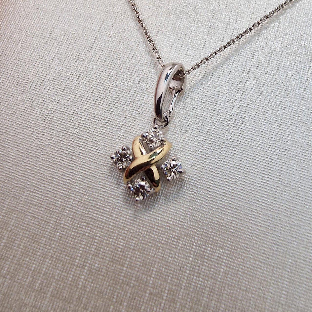 Колье Deimantas 100597321 40см 1гр 0,231ct. купить,NaN
