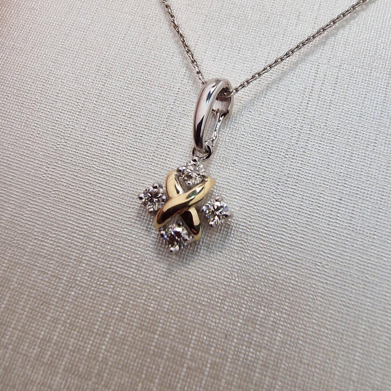 Колье Deimantas 100597321 40см 1гр 0,231ct. купить,NaN