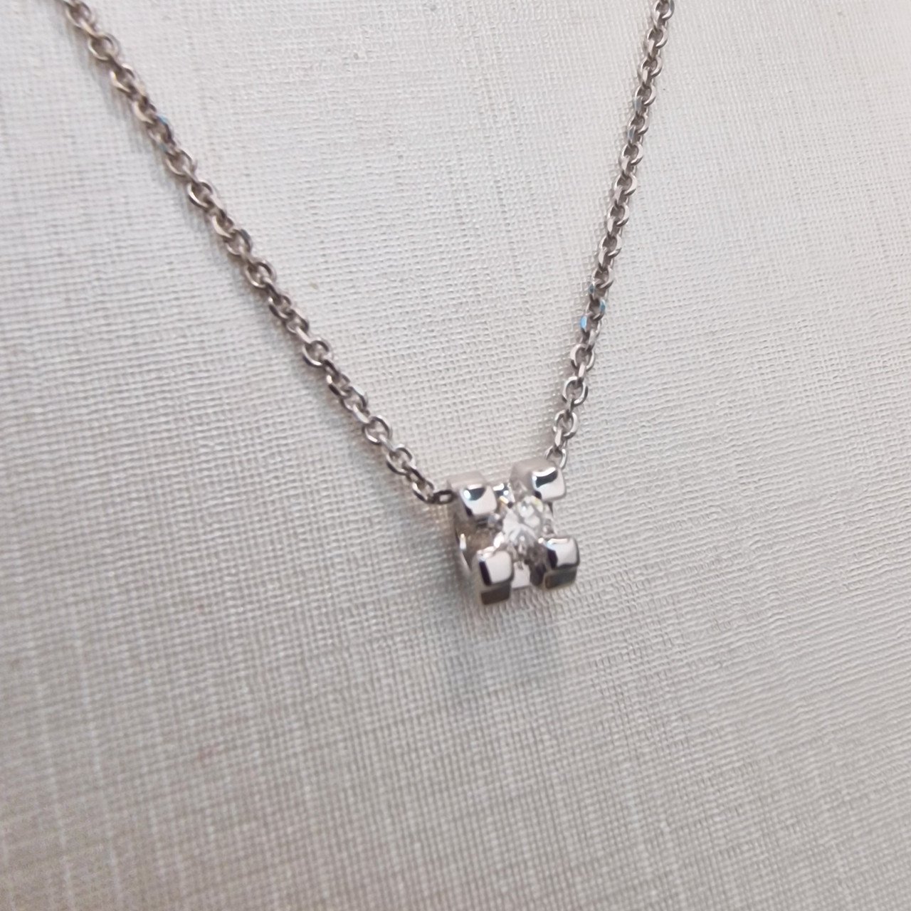 Колье Deimantas 100597308 40см 2,86гр 0,112ct. купить,NaN