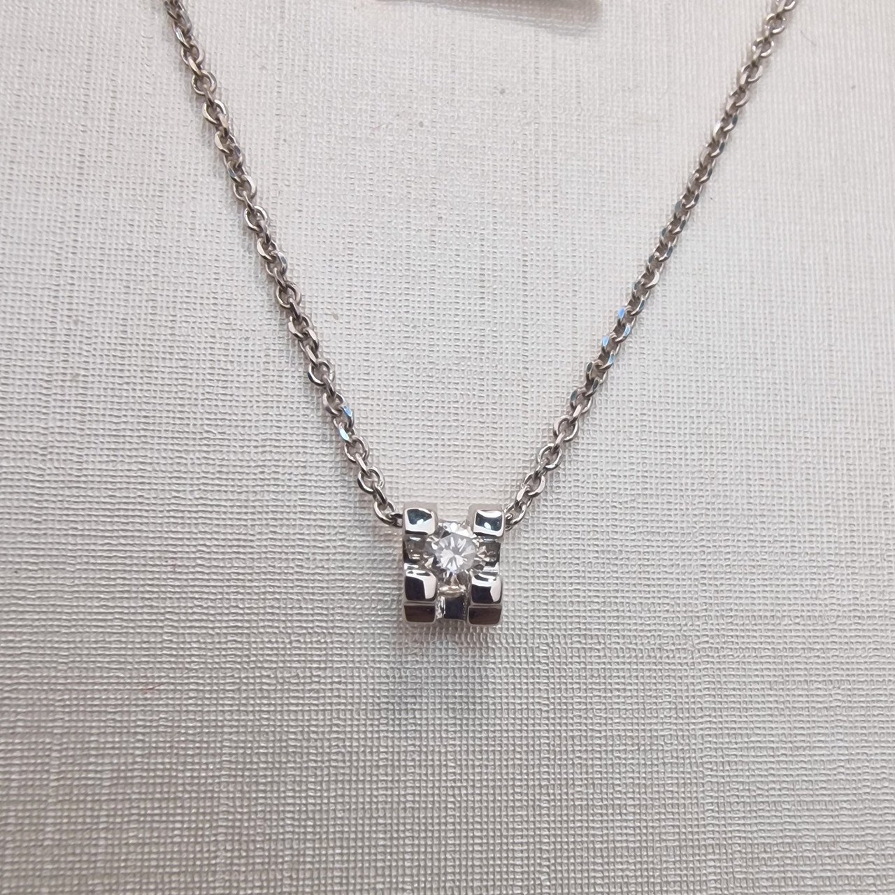 Колье Deimantas 100597308 40см 2,86гр 0,112ct. купить,NaN