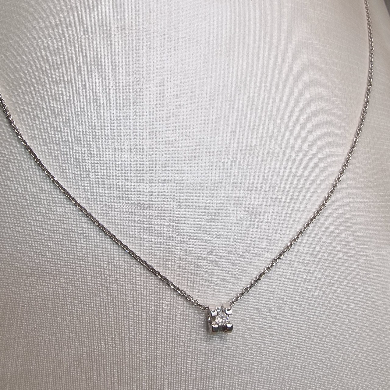 Колье Deimantas 100597308 40см 2,86гр 0,112ct. купить,NaN