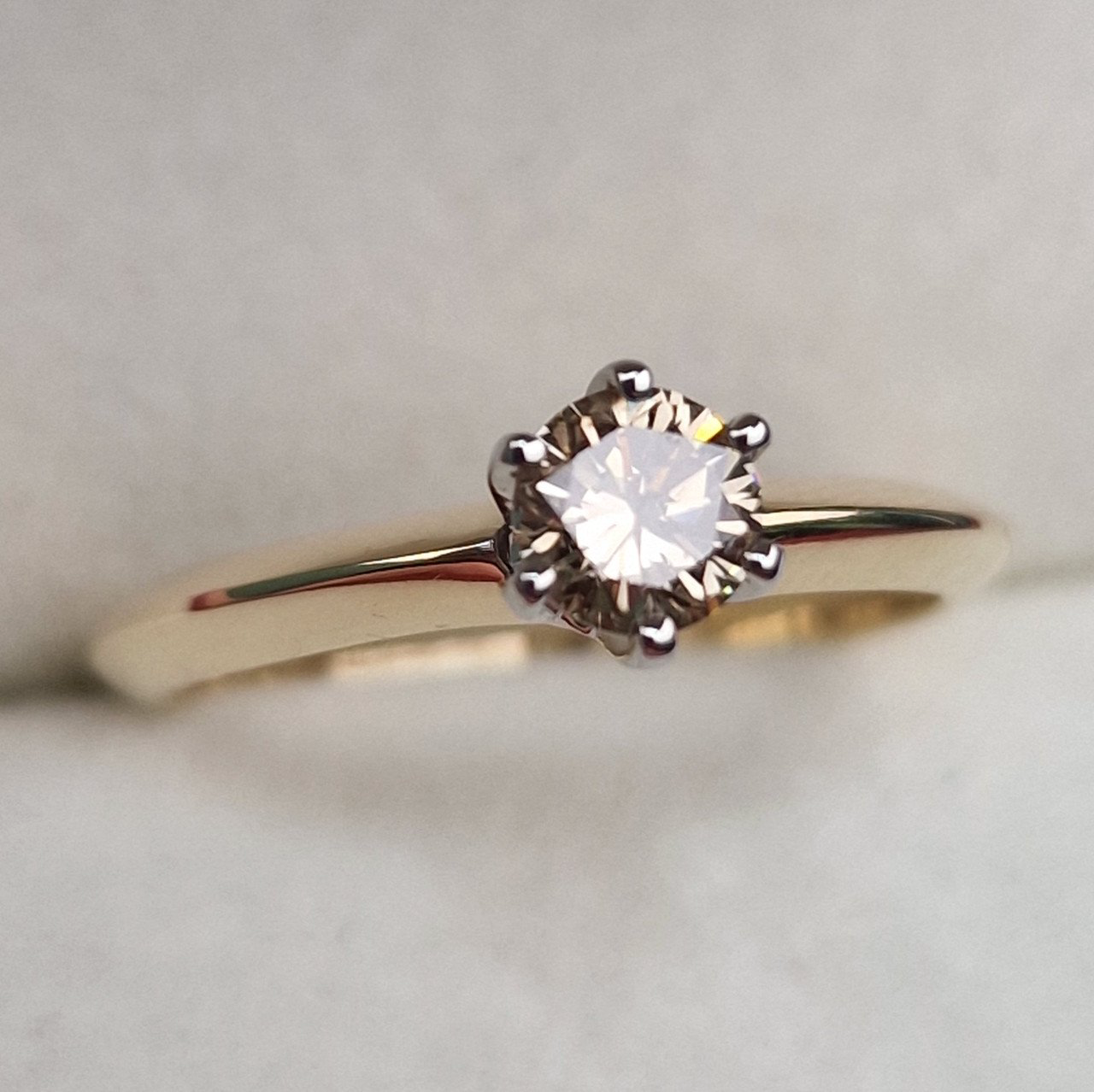 Кольцо Deimantas 100685999 17,5р 2,52гр 0,445ct. купить,367000