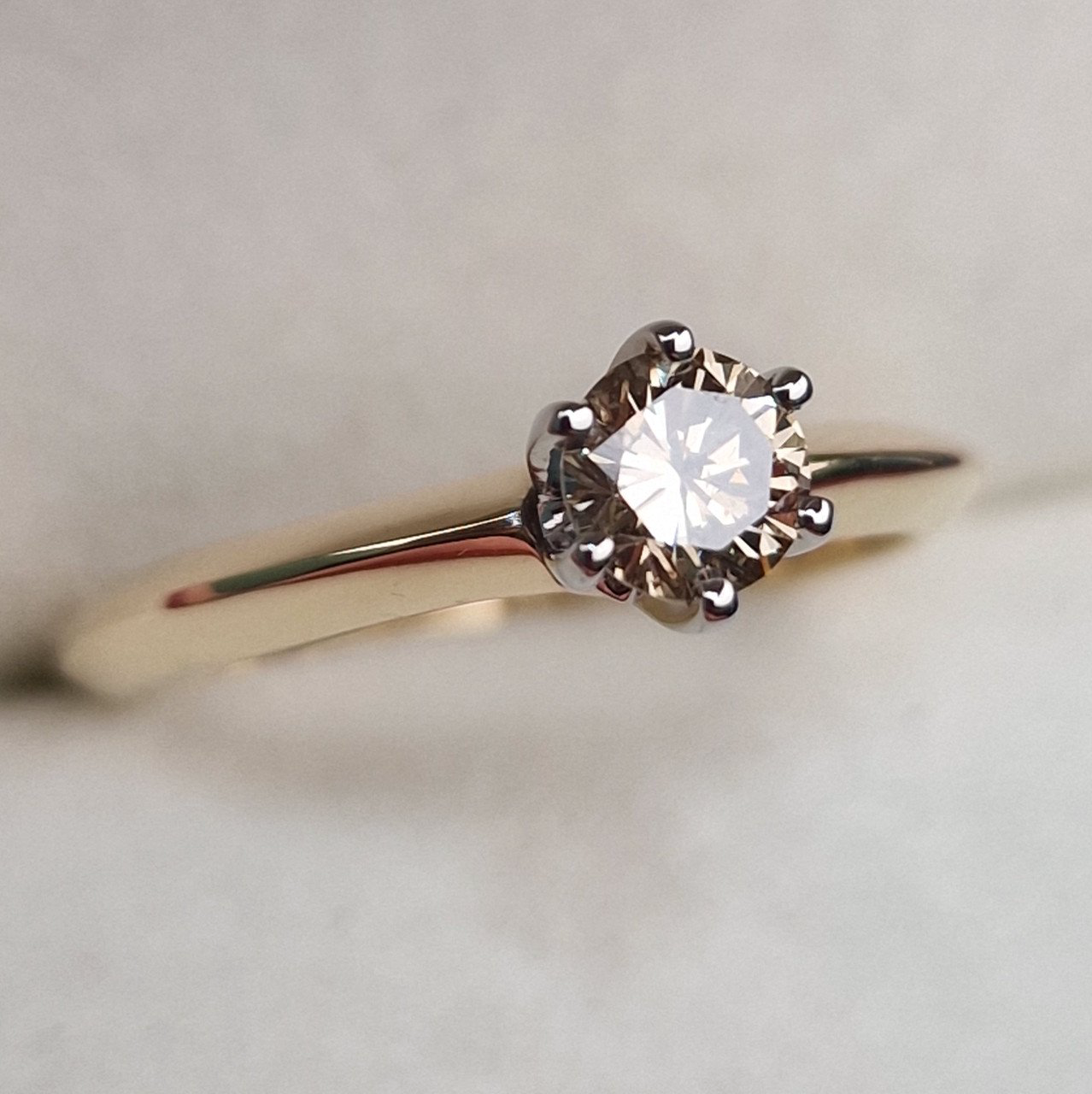 Кольцо Deimantas 100685999 17,5р 2,52гр 0,445ct. купить,367000
