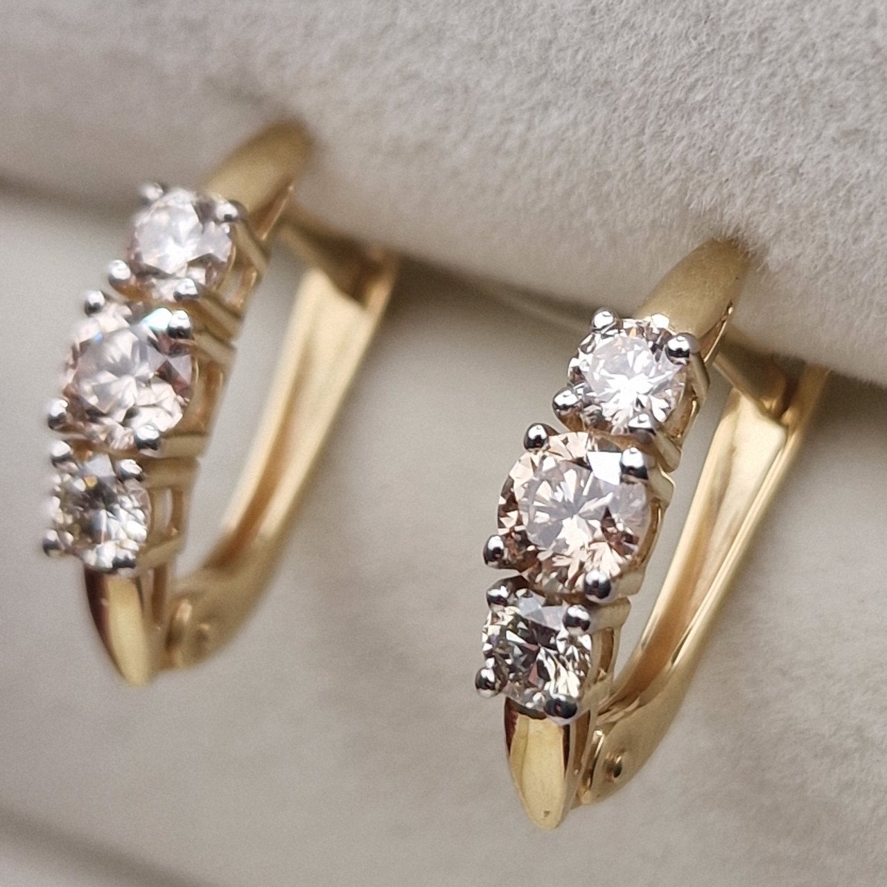 Серьги Deimantas 101075302 2,19гр 0,92ct. купить,NaN