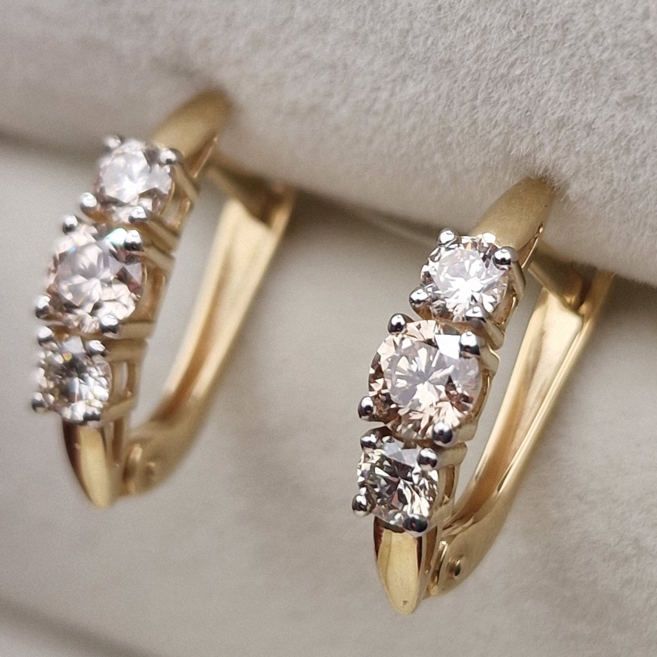 Серьги Deimantas 101075302 2,19гр 0,92ct. купить,NaN