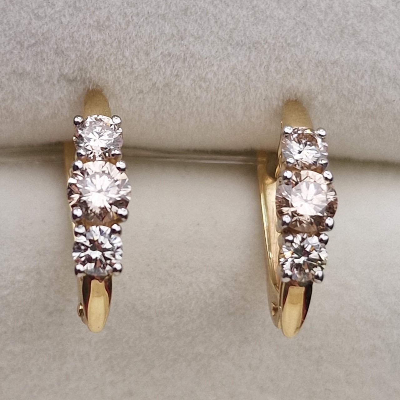 Серьги Deimantas 101075302 2,19гр 0,92ct. купить,NaN