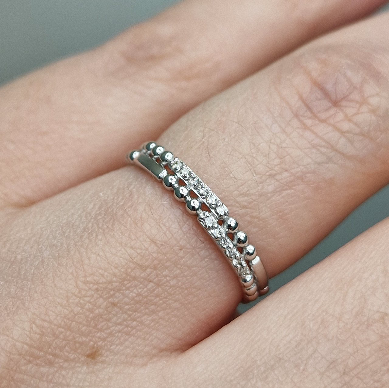 Кольцо Deimantas 101102979 17р 1,48гр 0,053ct. купить,NaN