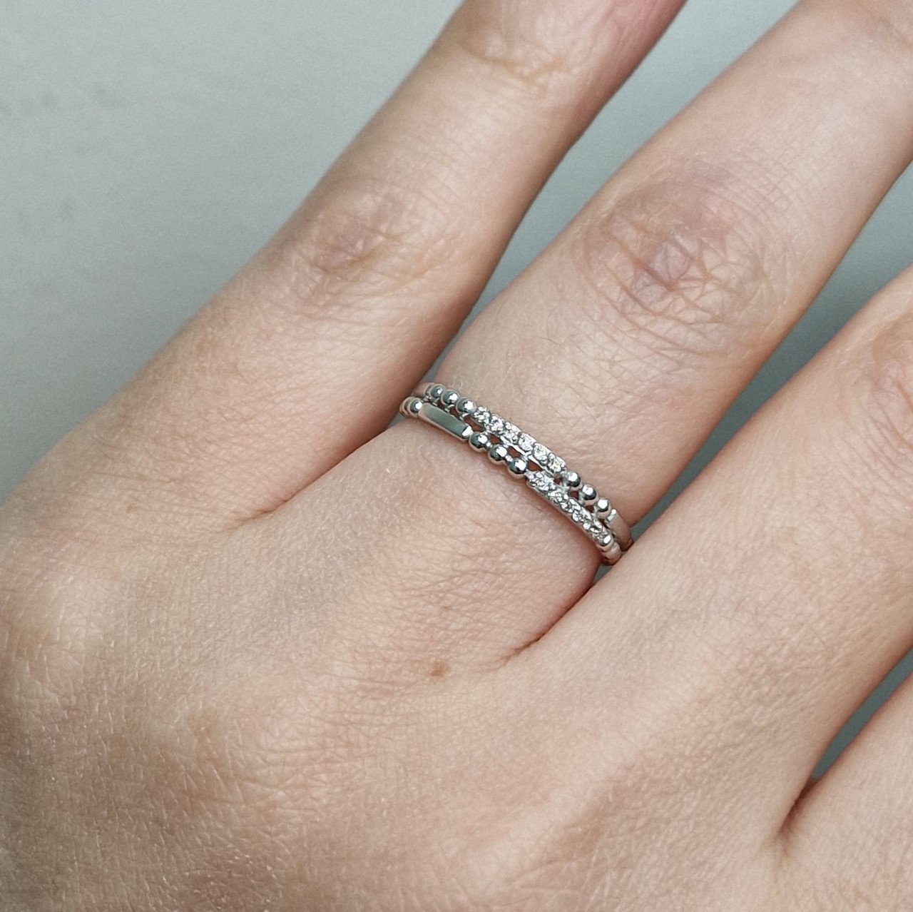 Кольцо Deimantas 101102979 17р 1,48гр 0,053ct. купить,NaN