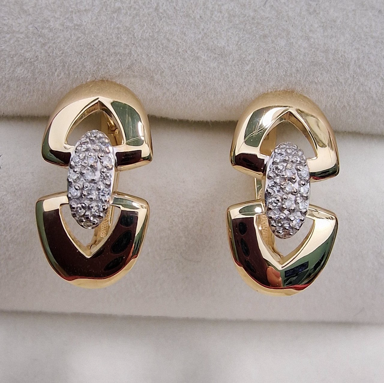 Серьги Deimantas 101103304 2,29гр 0,13ct. купить,NaN