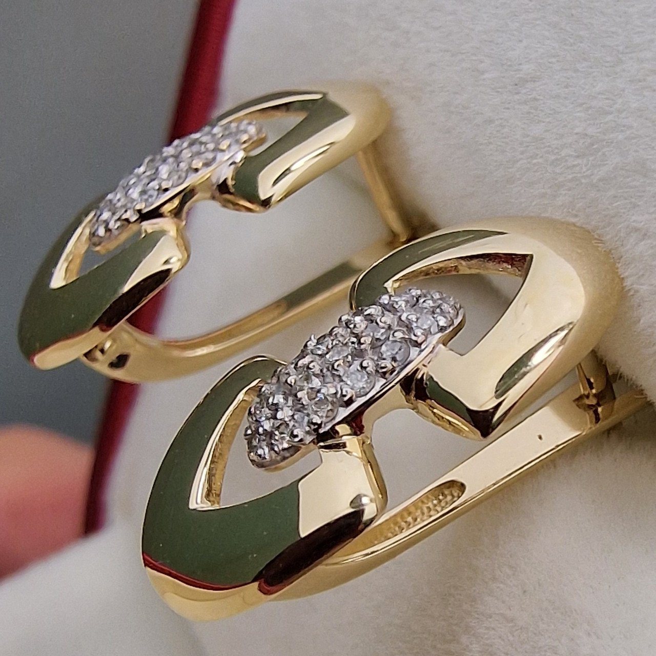 Серьги Deimantas 101103304 2,29гр 0,13ct. купить,NaN