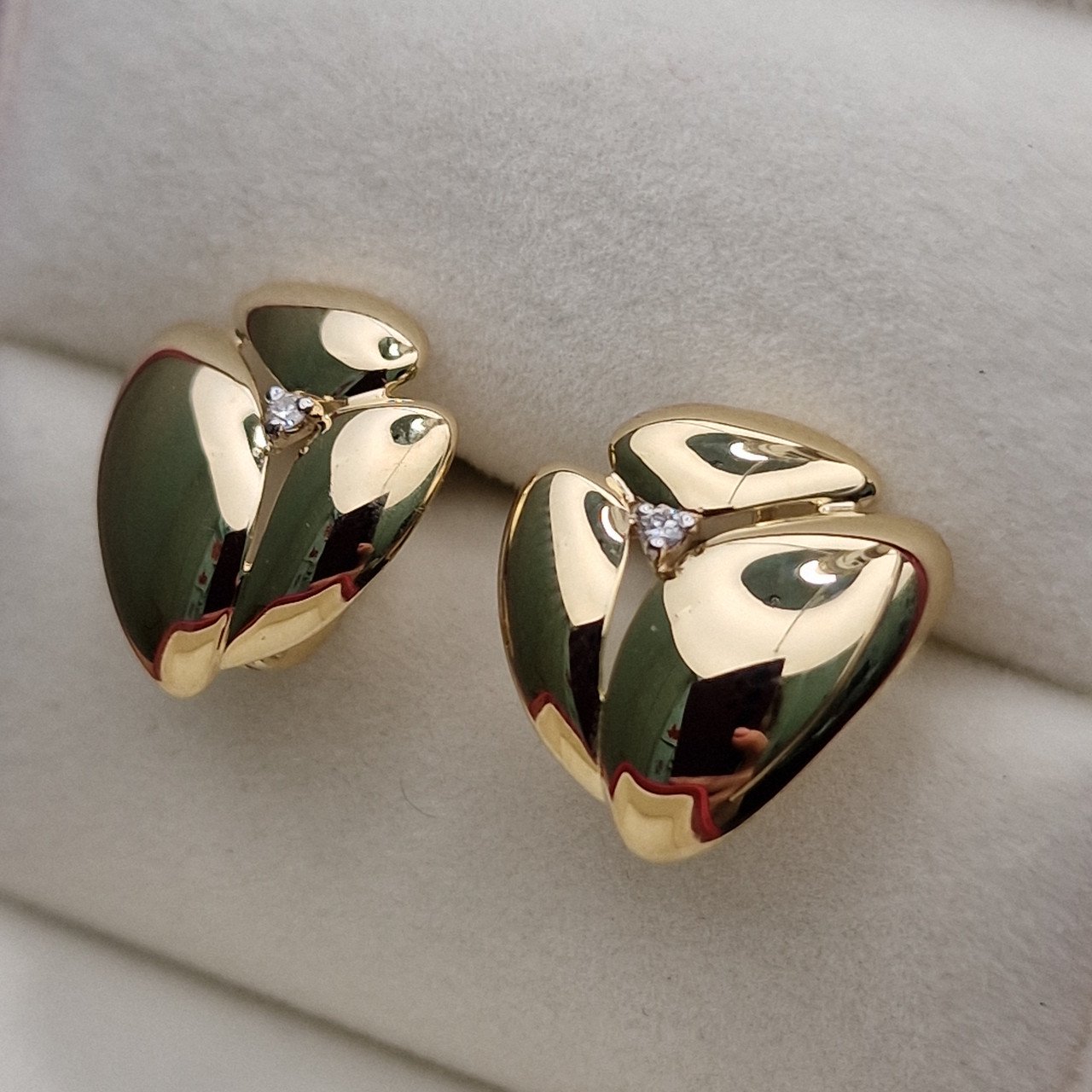 Серьги Deimantas 101103320 3,79гр 0,044ct. купить,NaN