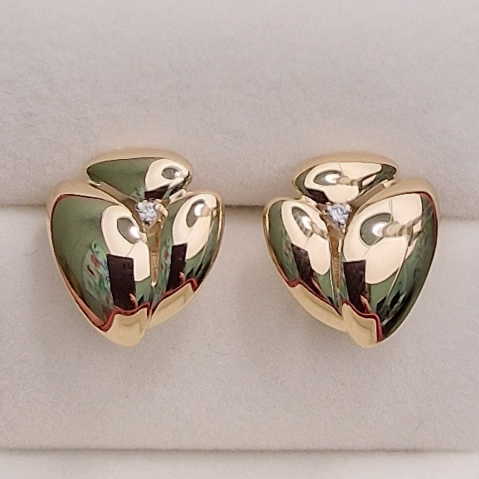 Серьги Deimantas 101103320 3,79гр 0,044ct. купить,NaN