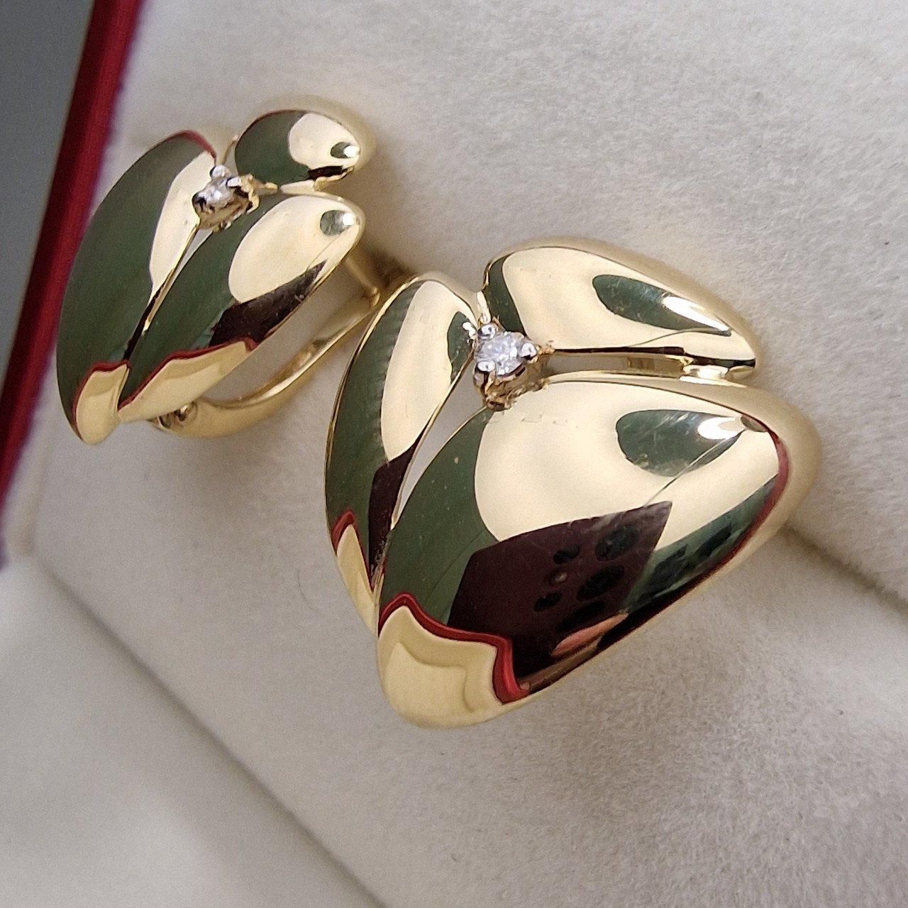 Серьги Deimantas 101103320 3,79гр 0,044ct. купить,NaN