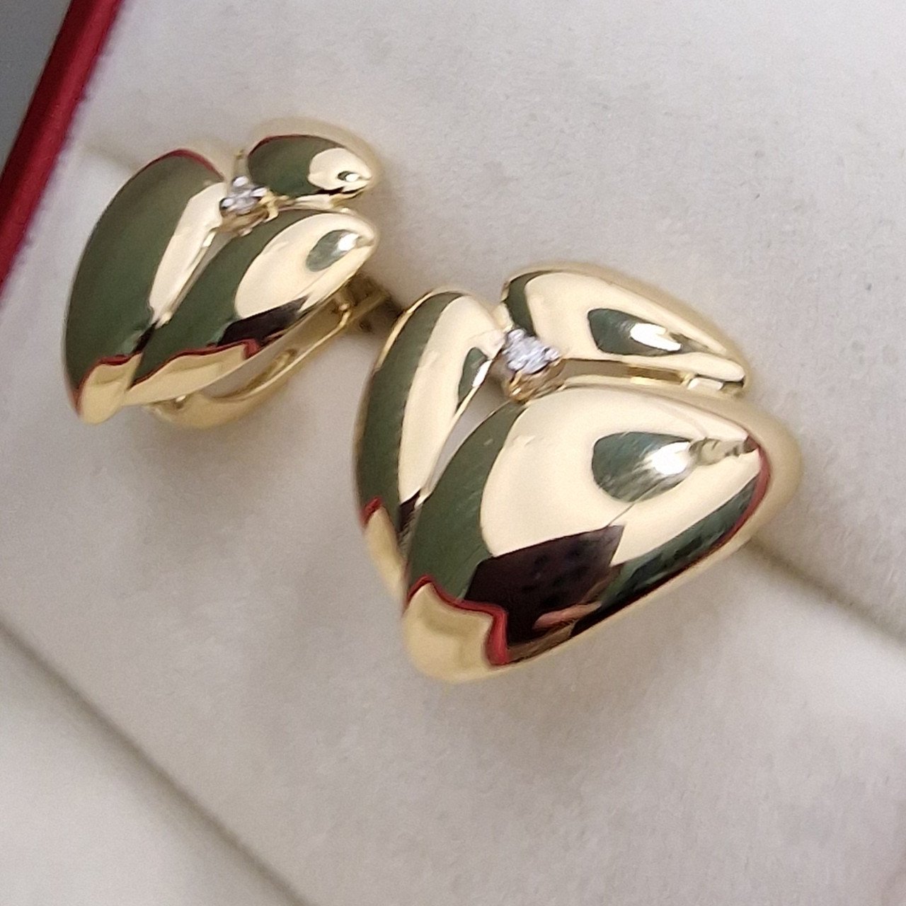 Серьги Deimantas 101103320 3,79гр 0,044ct. купить,NaN
