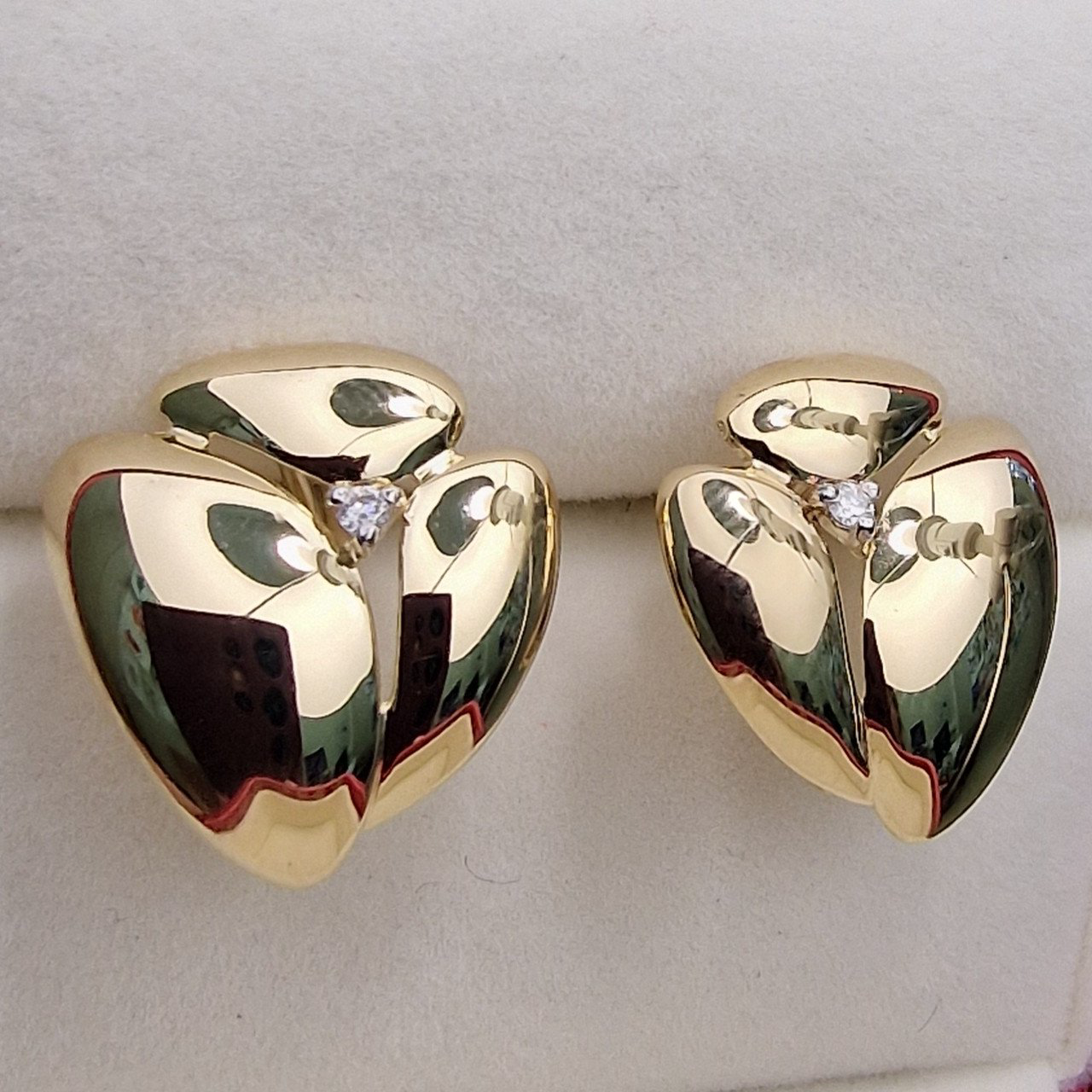 Серьги Deimantas 101103320 3,79гр 0,044ct. купить,NaN