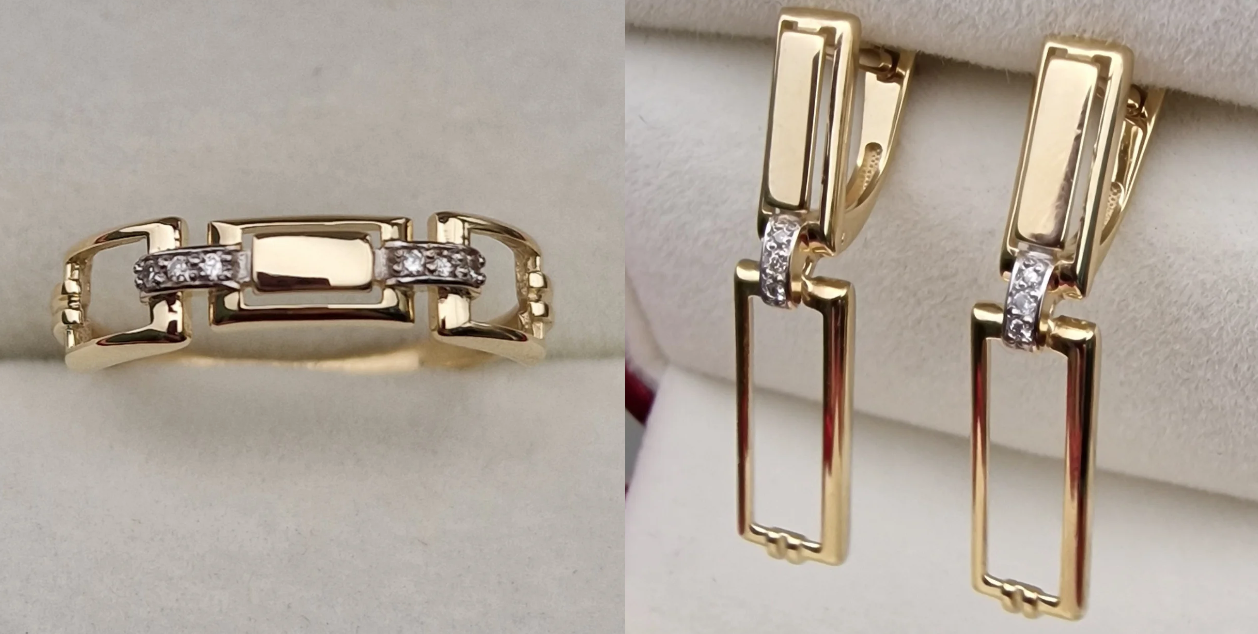 Комплект Deimantas 101114844 0,029ct 0,025ct. купить,NaN
