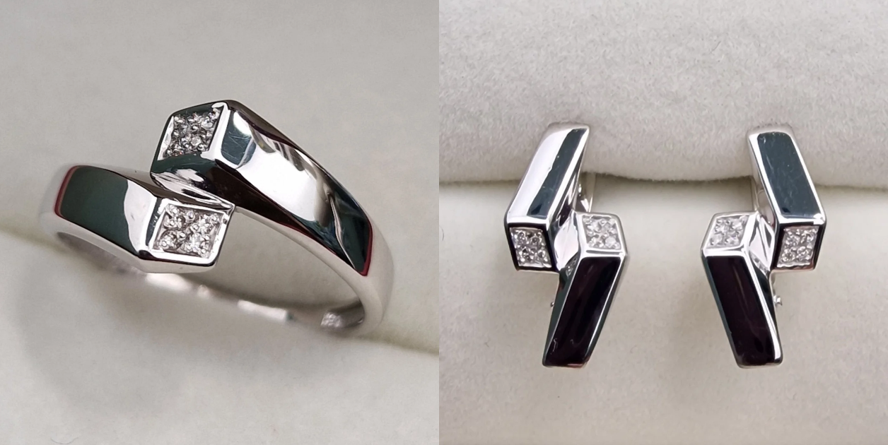 Комплект Deimantas 101116426 0,032ct 0,063ct. купить,NaN