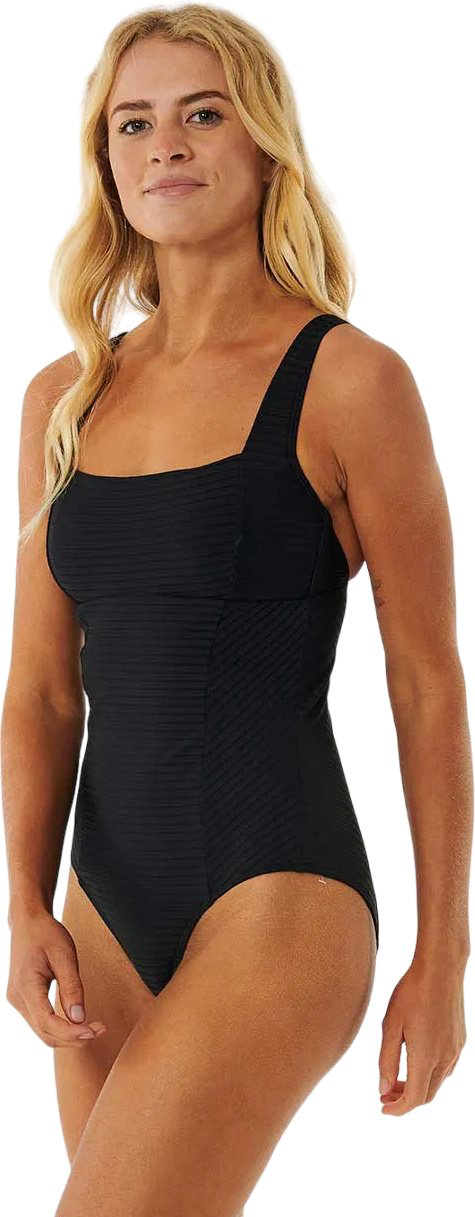 Купальник слитный Rip Curl черный купить,35900
