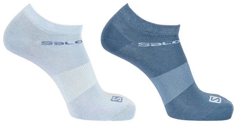 Носки Salomon 2 пары синий 39-41 купить,NaN