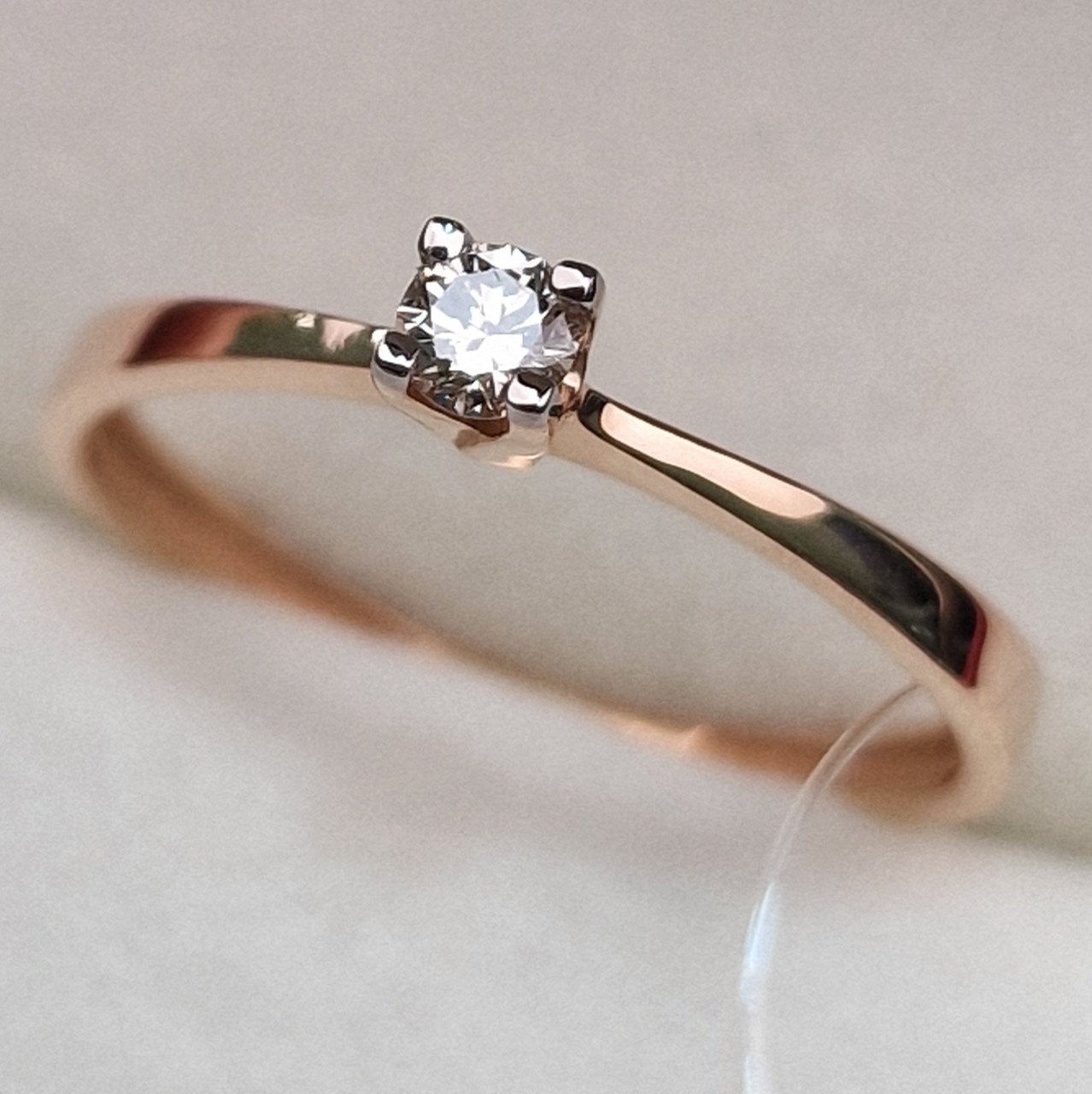 Кольцо Deimantas 100581292 17р 1,23гр 0,105ct. купить,NaN