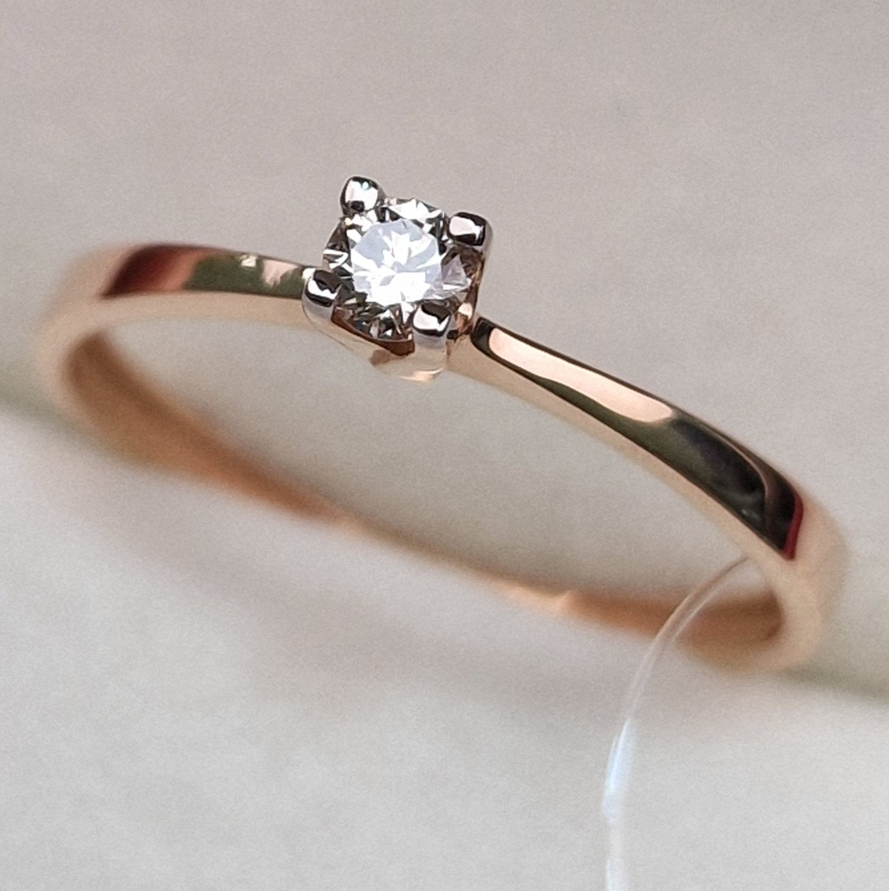 Кольцо Deimantas 100581292 17р 1,23гр 0,105ct. купить,NaN