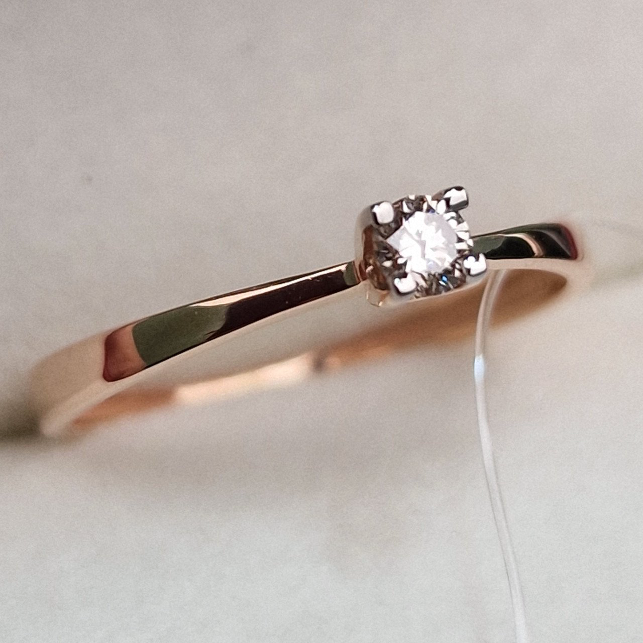 Кольцо Deimantas 100581292 17р 1,23гр 0,105ct. купить,NaN