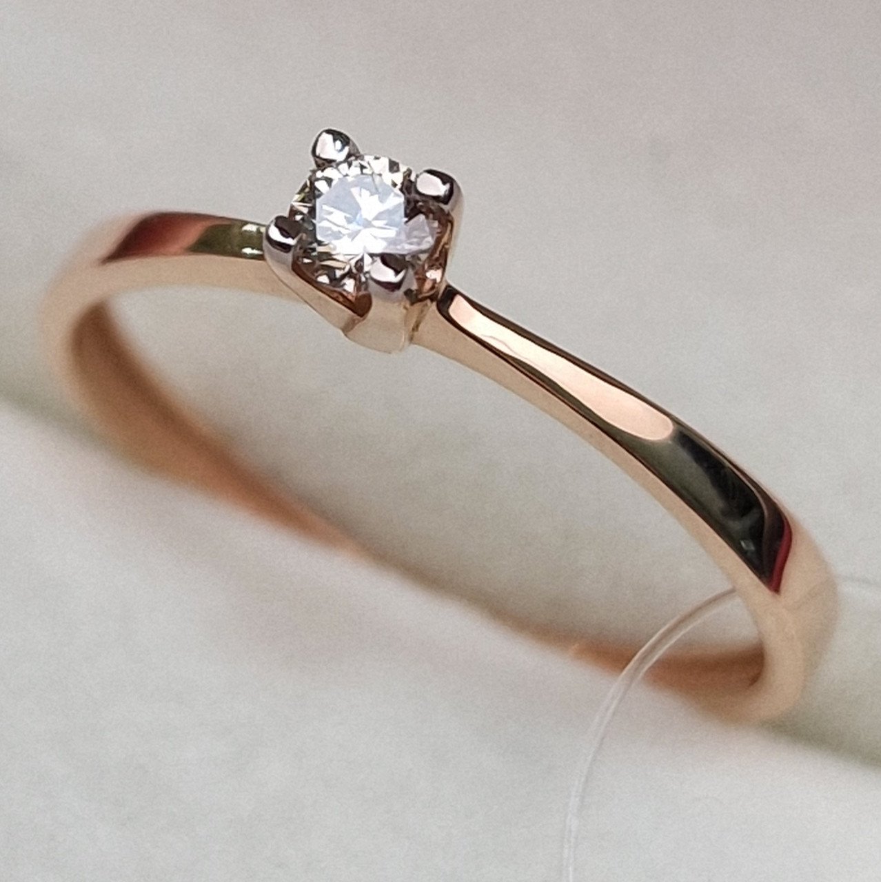 Кольцо Deimantas 100581292 17р 1,23гр 0,105ct. купить,NaN