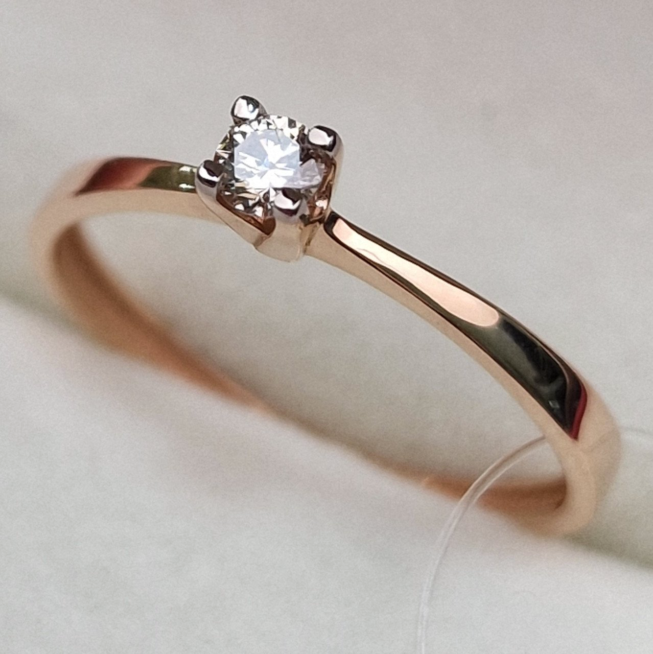 Кольцо Deimantas 100581292 17р 1,23гр 0,105ct. купить,NaN