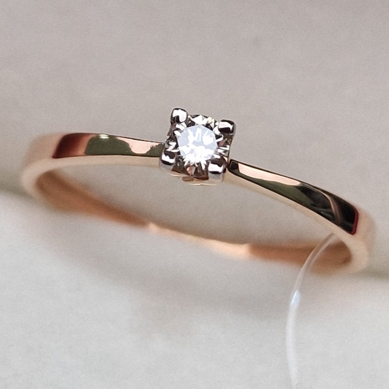 Кольцо Deimantas 100581294 17р 1,23гр 0,112ct. купить,NaN