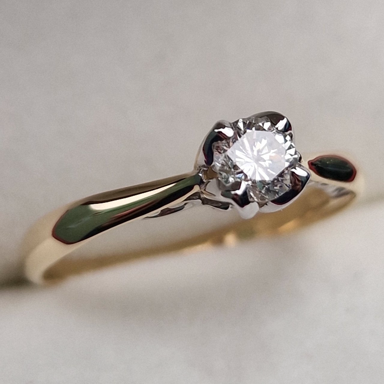 Кольцо Deimantas 100581314 16,5р 1,98гр 0,317ct. купить,NaN