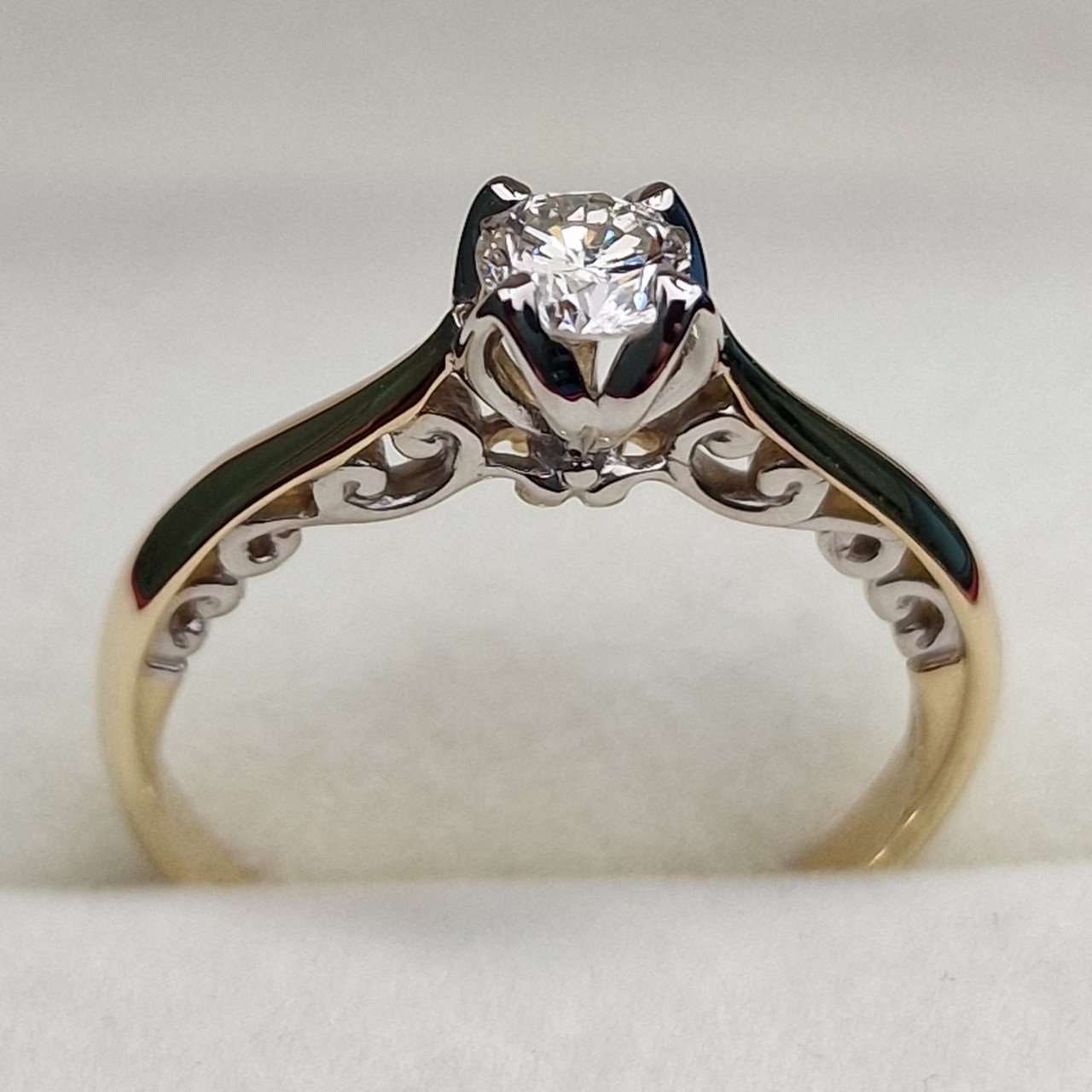 Кольцо Deimantas 100581314 16,5р 1,98гр 0,317ct. купить,NaN