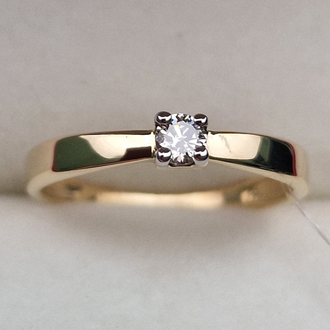 Кольцо Deimantas 100581299 16,5р 1,32гр 0,126ct. купить,NaN