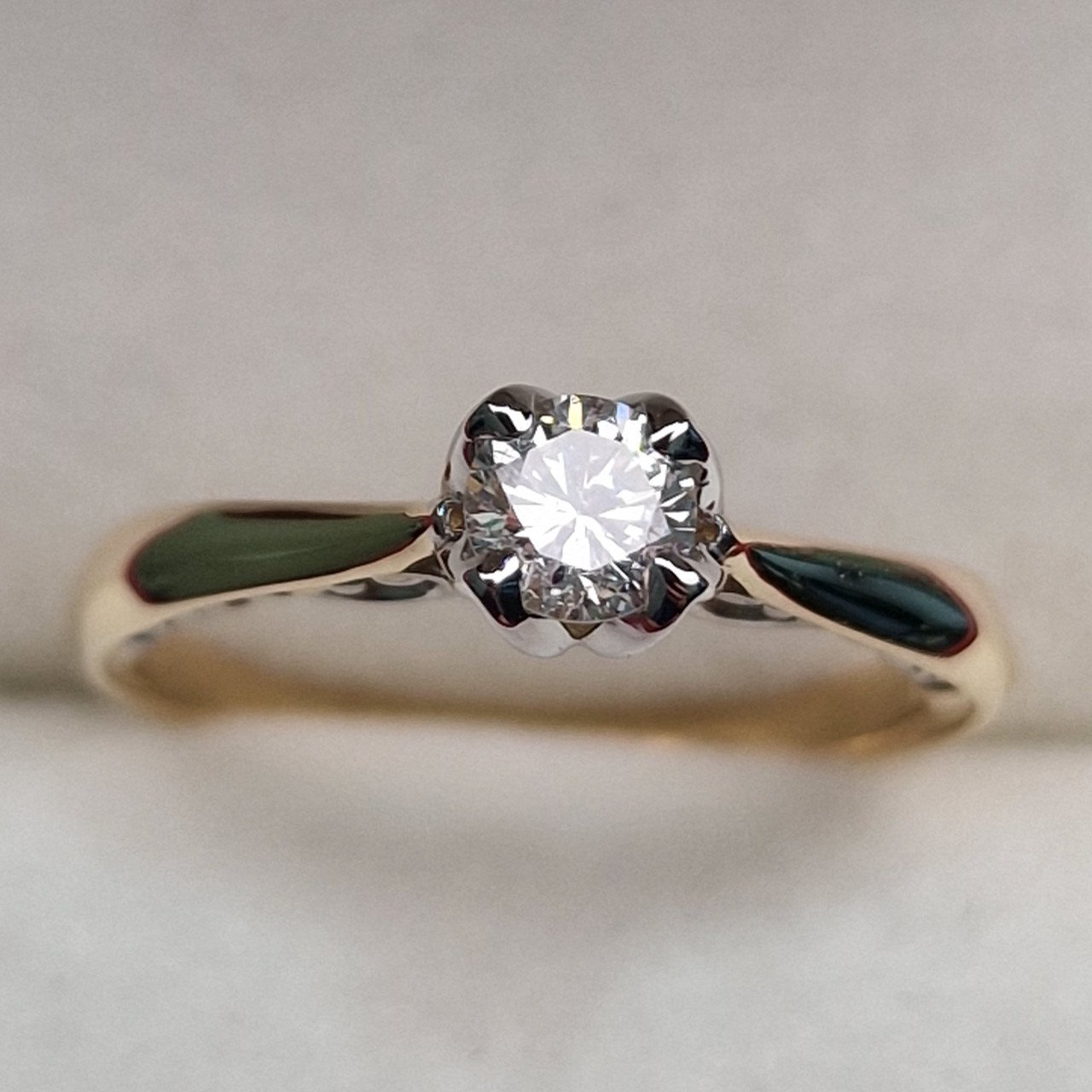 Кольцо Deimantas 100581314 16,5р 1,98гр 0,317ct. купить,NaN