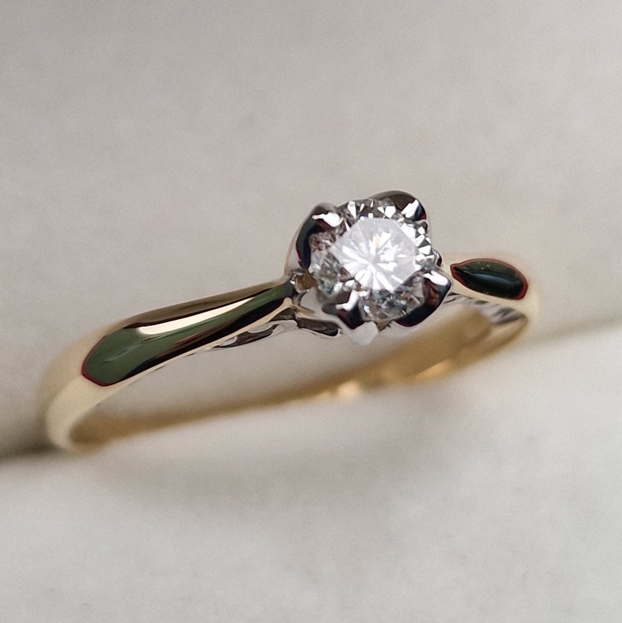 Кольцо Deimantas 100581314 16,5р 1,98гр 0,317ct. купить,NaN