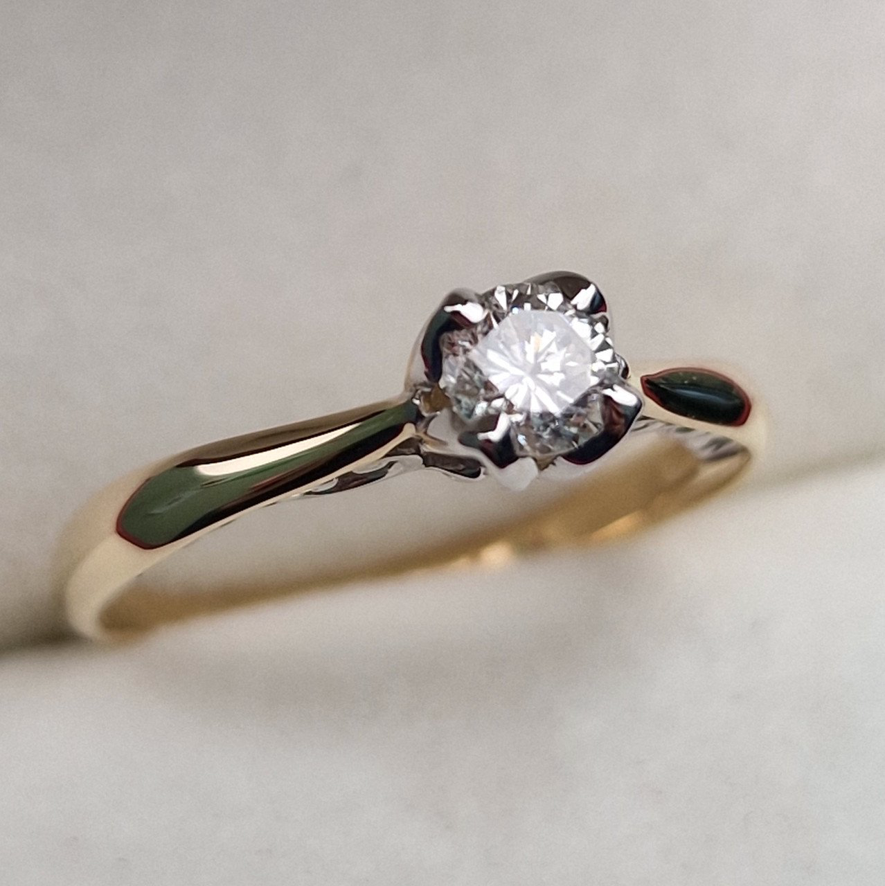 Кольцо Deimantas 100581314 16,5р 1,98гр 0,317ct. купить,NaN