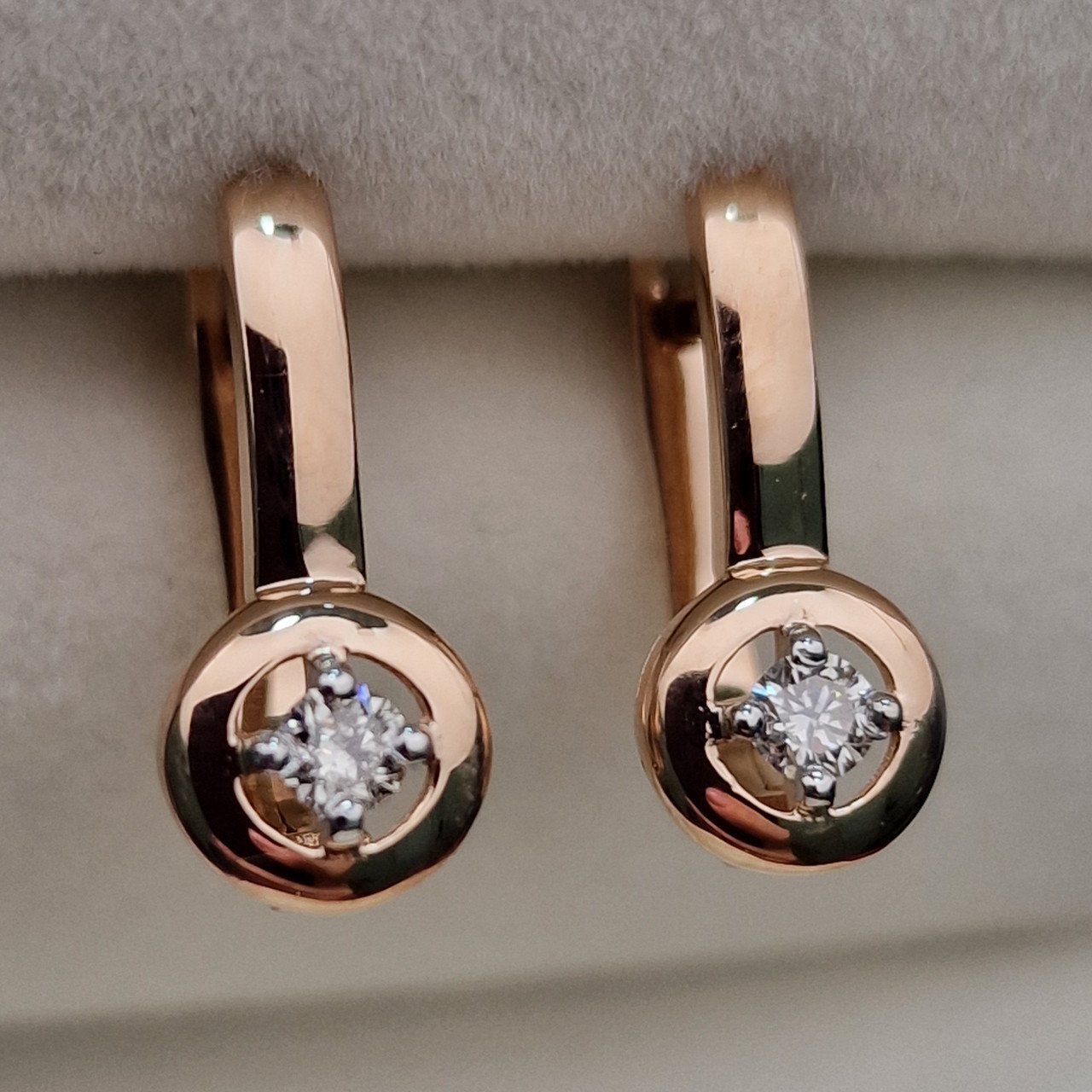 Серьги Deimantas 100593380 2,65гр 0,165ct. купить,NaN