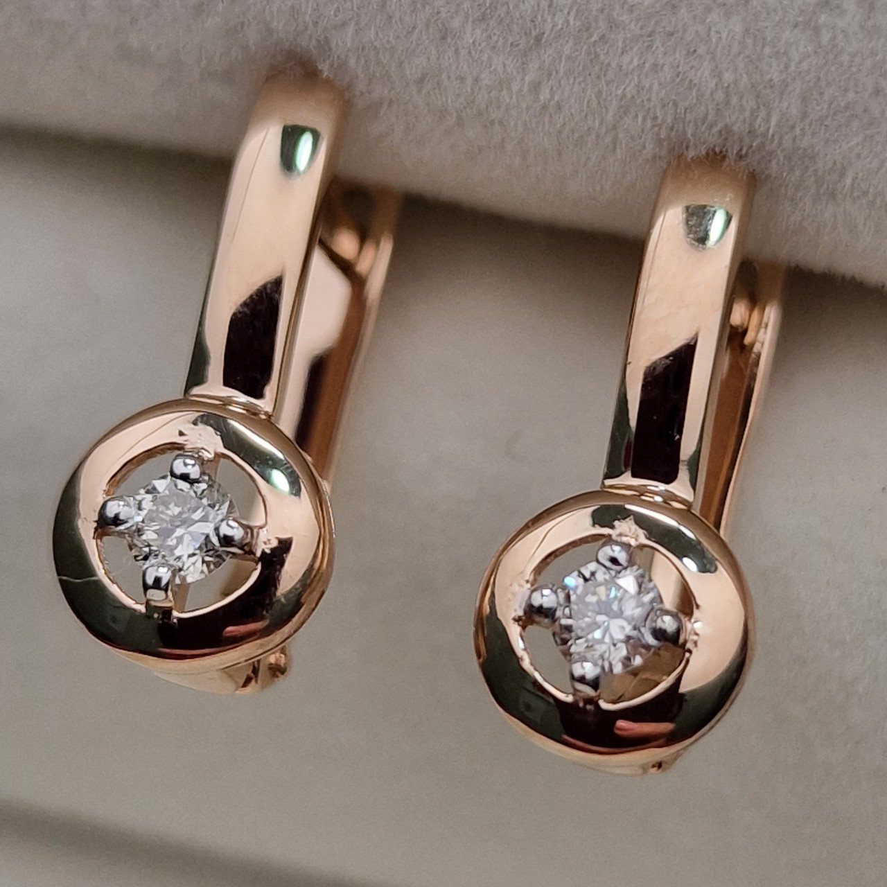 Серьги Deimantas 100593380 2,65гр 0,165ct. купить,NaN