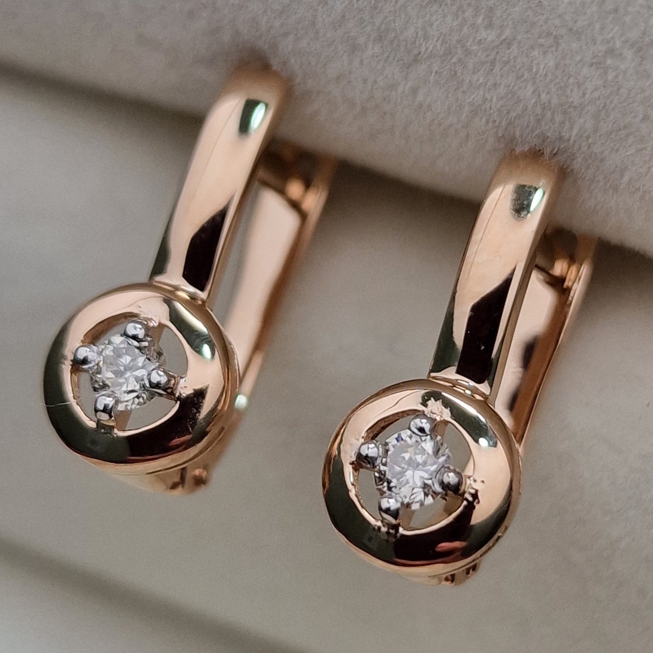 Серьги Deimantas 100593380 2,65гр 0,165ct. купить,NaN
